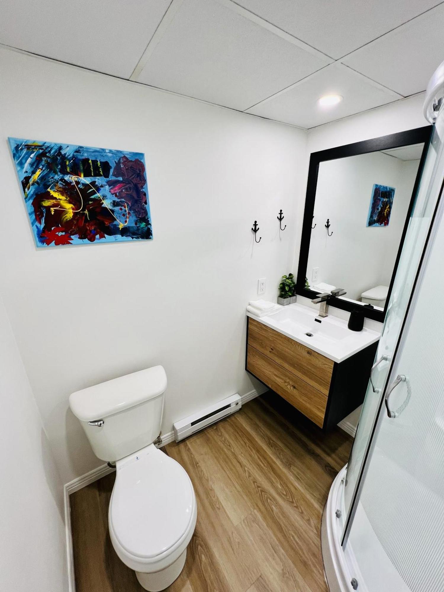 L'Appat Buvette Et Couchette De Sainte-Luce - Appartements De Vacances Modernes, Calmes Et Ressourcant Sur Le Fleuve Exterior photo