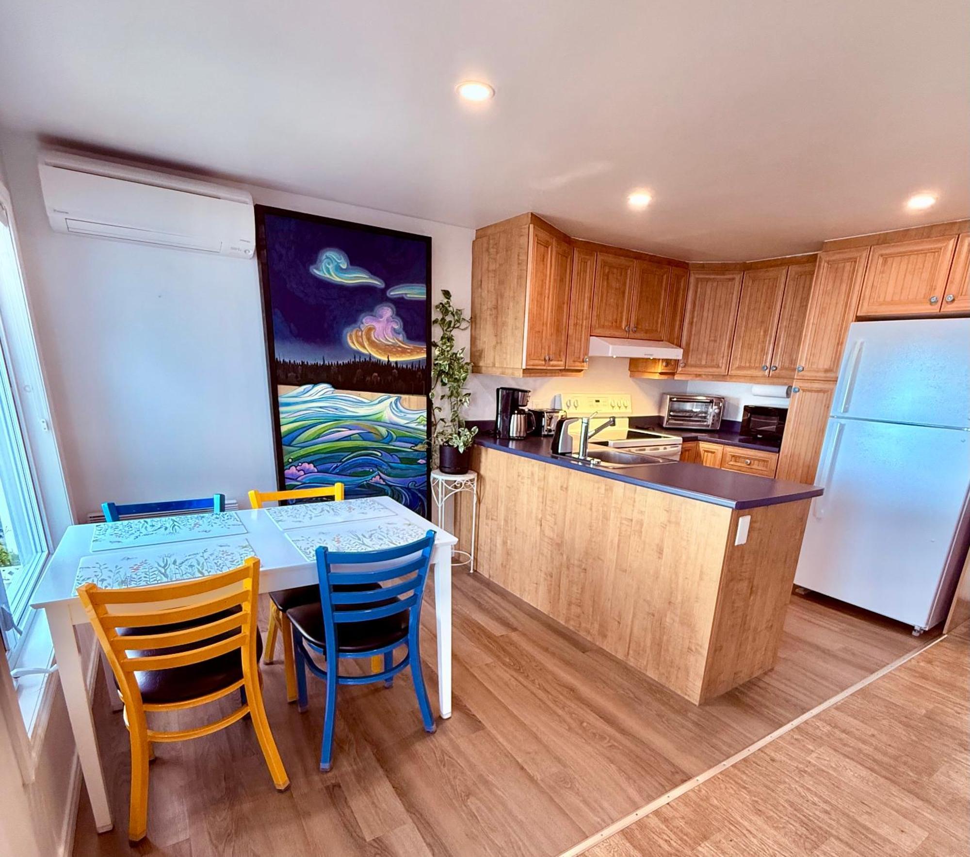 L'Appat Buvette Et Couchette De Sainte-Luce - Appartements De Vacances Modernes, Calmes Et Ressourcant Sur Le Fleuve Exterior photo